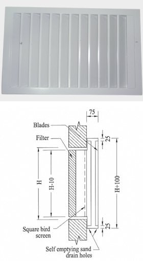 External Louvers